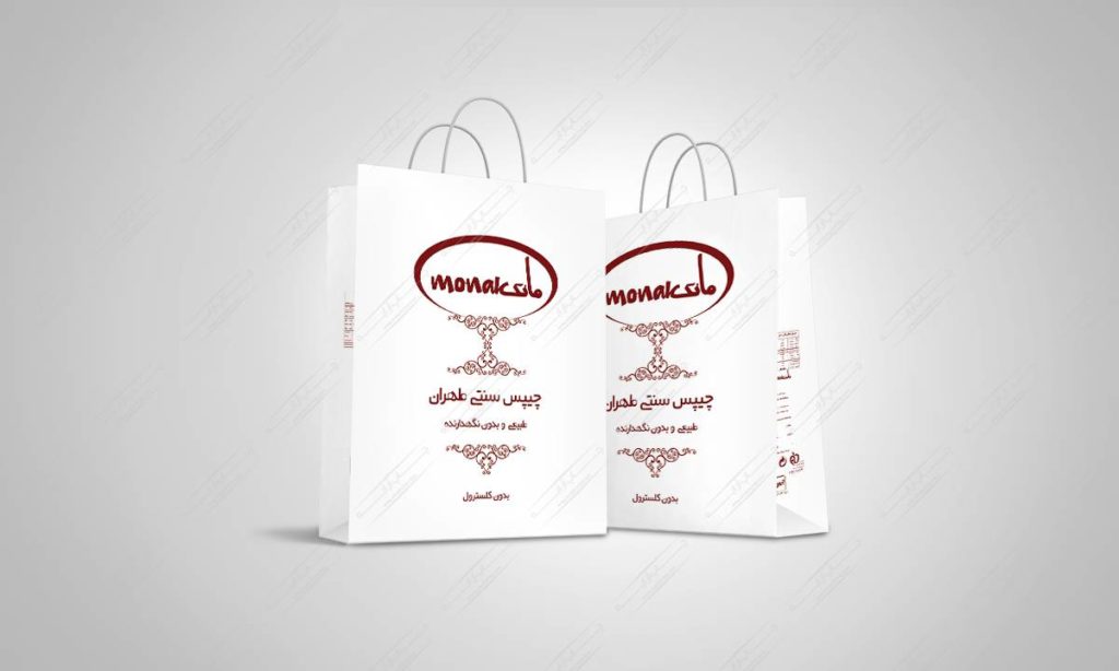 چاپ و طراحی ساک دستی مانک